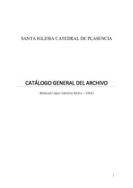Fondo Capitular de Plasencia