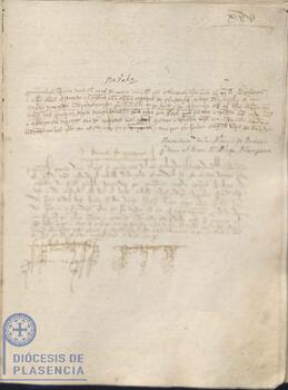 Acta capitular del Cabildo Catedral de Plasencia del 30 de mayo de 1408