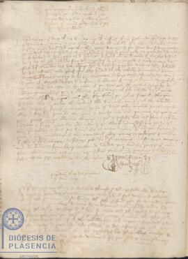 Acta capitular del Cabildo Catedral de Plasencia del 24 de marzo de 1427