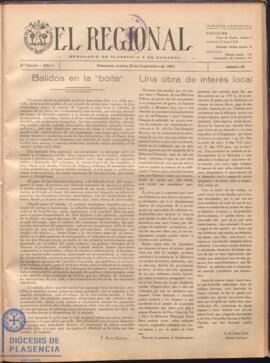 El Regional del 23 de septiembre de 1952