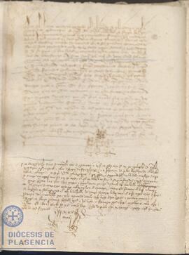 Registro de liberación de un corral arrendado por Álvaro de Cáceres para el Cabildo Catedral de Plasencia el 18 de noviembre de 1473