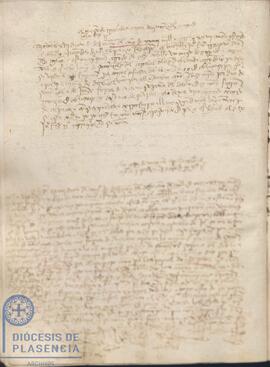 Acta capitular del Cabildo Catedral de Plasencia del 16 de diciembre de 1424