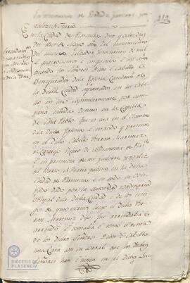 Traslado notarial del acta capitular del Cabildo Catedral de Plasencia del 18 de mayo de 1451