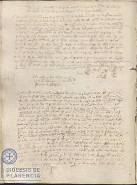 Acta capitular del Cabildo Catedral de Plasencia del 1436
