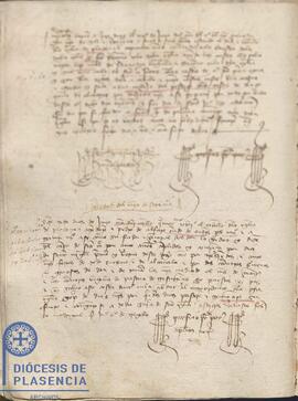 Registro del arrendamiento a Pedro de Alfaro de la heredad el campo de Santa María del Cabildo Catedral de Plasencia del 13 de junio de 1417