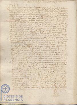 Acta capitular del Cabildo Catedral de Plasencia del 4 de julio de 1438