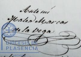 Marcos de la Vega, Mateo (Prof. 1852 / 1870)
