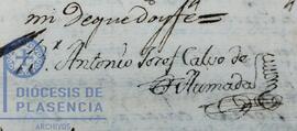 Calvo de Ahumada, Antonio Josef