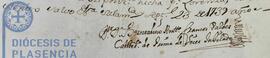 Francos Valdés, Bernardino Antonio ( / 1741)