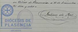 Paz de Alonso, Julián (1876 /)